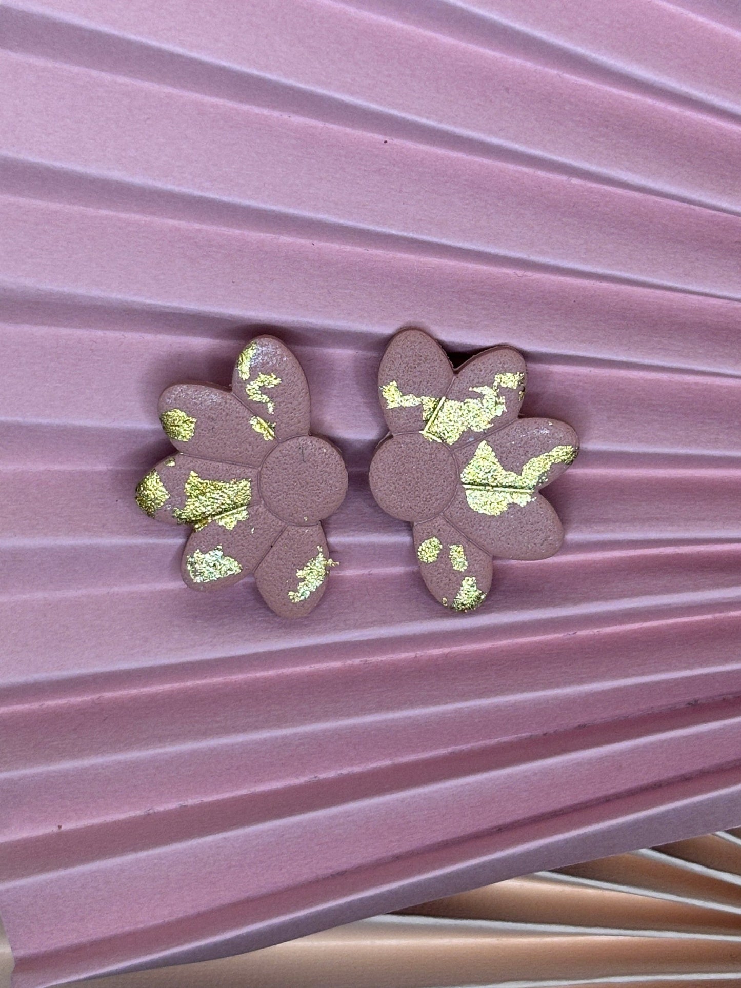 Boucles Aude Rose & Or
