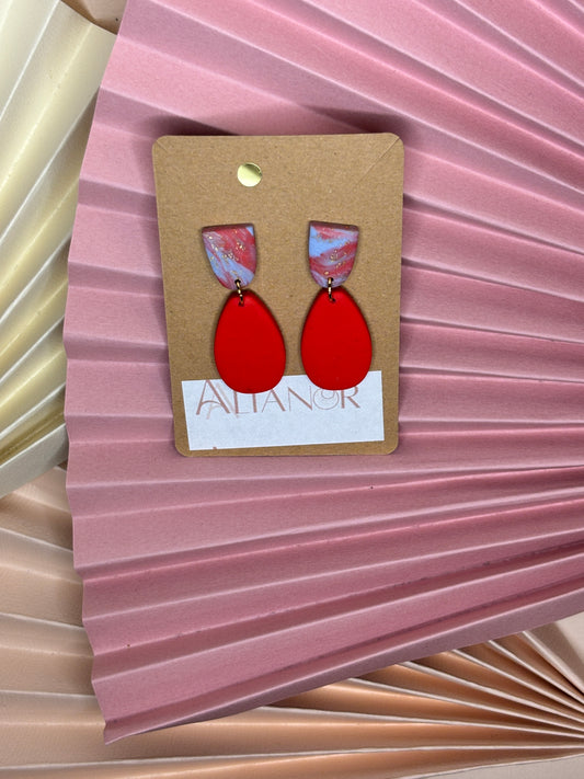 Boucles polymère corail