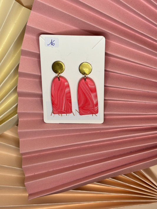 Boucles polymère corail